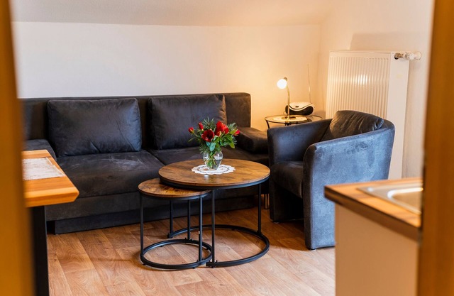 Apartment 63sqm, balcony, eat-in kitchen, 2 bedrooms, max 4 persons