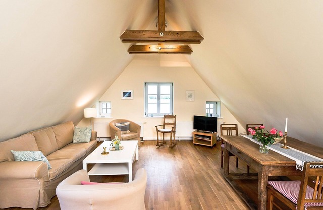 Apartment 8 for 4 persons with beautiful lake view - Gut Grubnow Rügen
