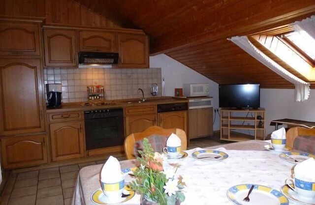 Apartment 80m2 in the attic with two bedrooms