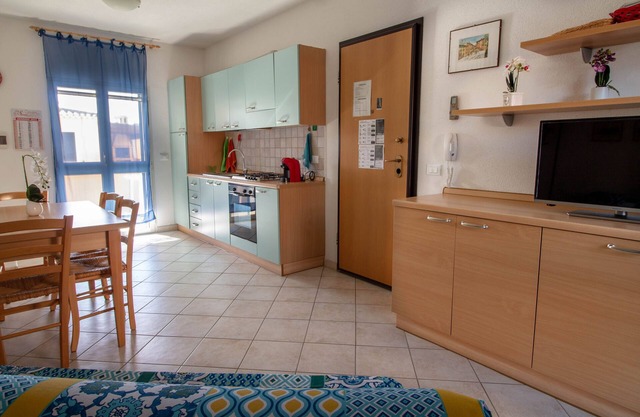 Apartment 900 meters from the beach.