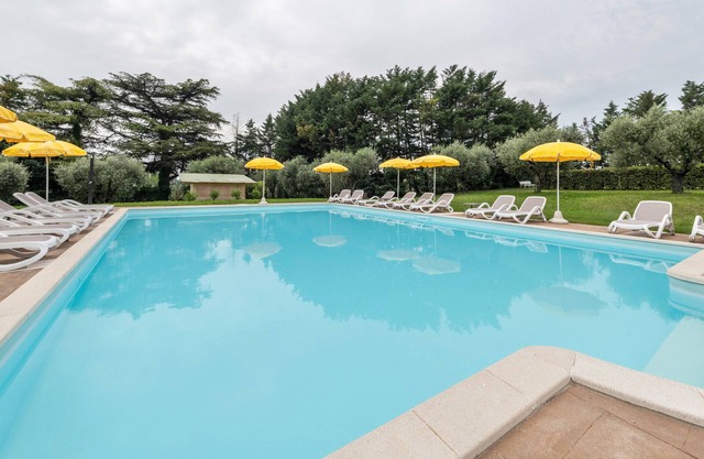 Apartment "Agriturismo Colombare Teboi Trilo" with Mountain View, Shared Pool & Wi-Fi