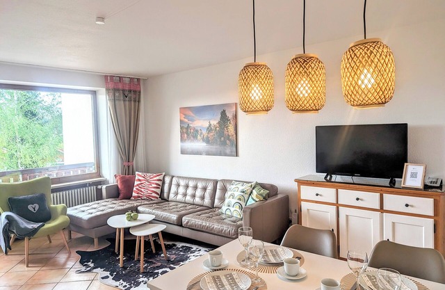 Apartment AllgäuGlück with Pool, Sauna, Great view & Wi-Fi
