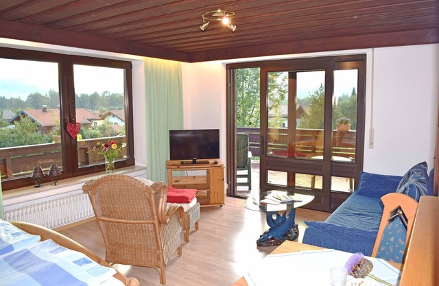Apartment Almblick 38 sqm, 1 living/bedroom, terrace, WLAN, max. 3 pers.