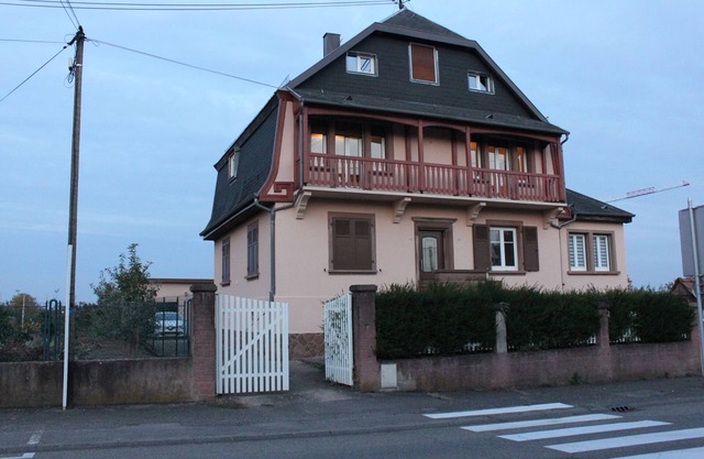 Apartment and garden in house in Obernai