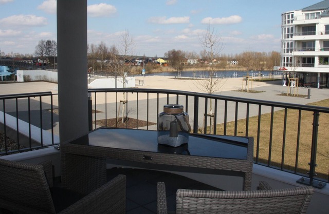 Apartment at the harbor - to the large Zernsee (4-6 persons)