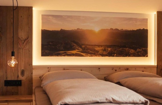 Apartment Aurelia - Balcony with panoramic view of the Dolomite peaks