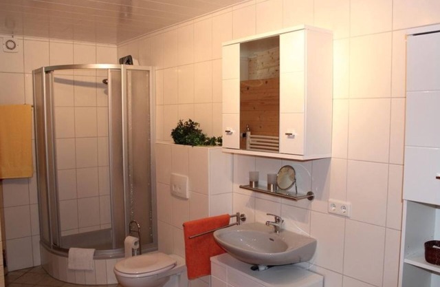 Apartment, bath, toilet, sauna - Apartment "Zur Quelle"