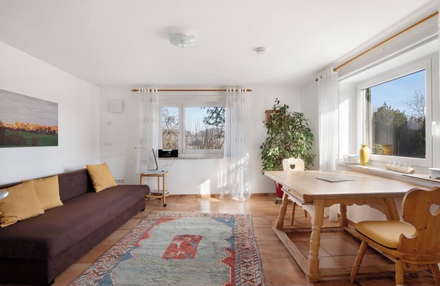 Apartment 'Birkethof Teichblick' with Mountain View, Private Terrace and Wi-Fi