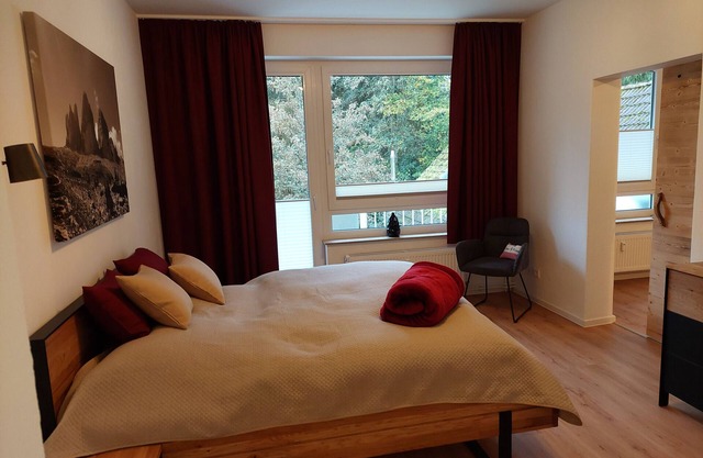 Apartment 'Bocksberg-Lodge' with Balcony and Wi-Fi