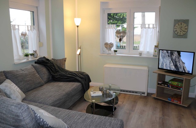 Apartment Bodden - View of the water - Apartments Polchow - directly at the