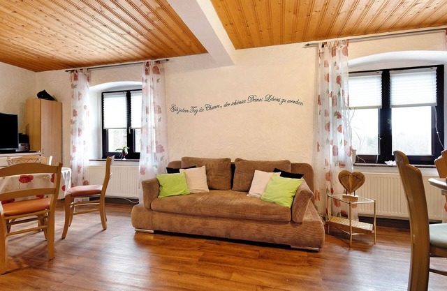 Apartment "Buchhaus Vier - Erdgeschoss" with Shared Terrace & Wi-Fi