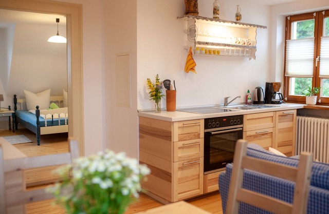 Apartment "Burgunder" with 40 square meters, 1 bedroom for max. 4 persons (2 adults)