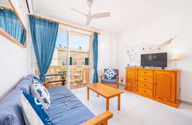 Apartment 'Can Vidal Formentera' with Private Balcony and close to the beach