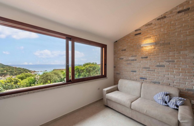 Apartment "Casa Vacanza Porto Luna Villasimius" with Sea View, A/C & Wi-Fi