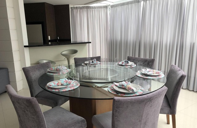 Apartment Centro Balneário Camboriú 3 Bedrooms with Barbecue and Bathtub