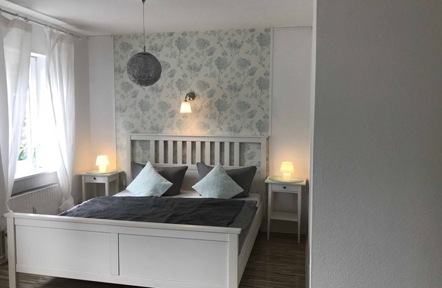 Apartment with terrace - bed&breakfast Worpsweder Blick