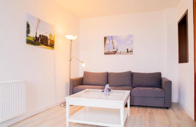 Apartment 10 in the Schleiblick apartment house with a direct view of the Schlei on the ground floor