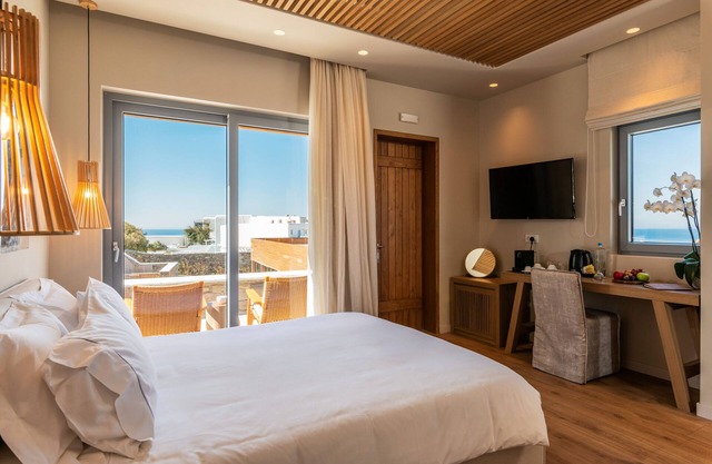 Apartment 'Deluxe Room Sea View' with Sea View, Wi-Fi and Air Conditioning