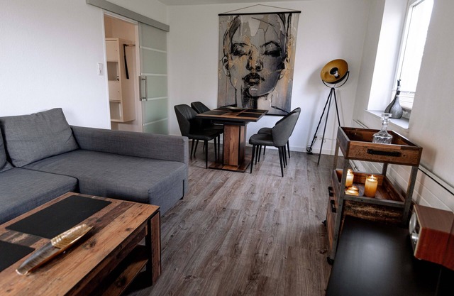 Apartment directly on the Geeste, in the center of Bremerhaven. Brand new 2017