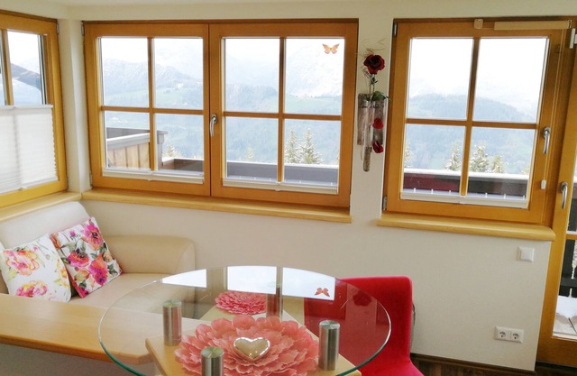Apartment Dornrosen, balcony with panoramic view