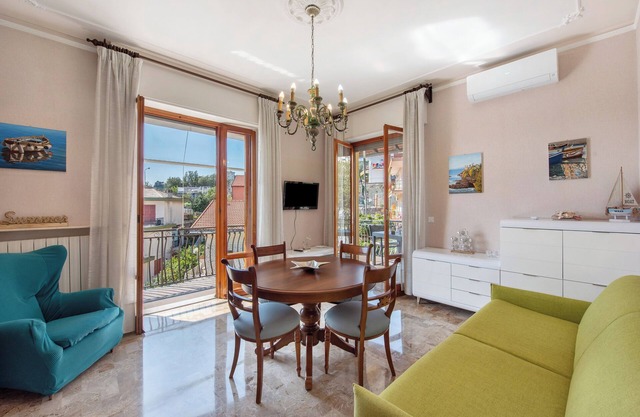 Apartment 'Due Passi Dal Mare Tra Gli Ulivi' with Sea View, Wi-Fi and Air Conditioning