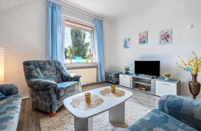 Apartment 'Elseaue' with Private Garden and Wi-Fi