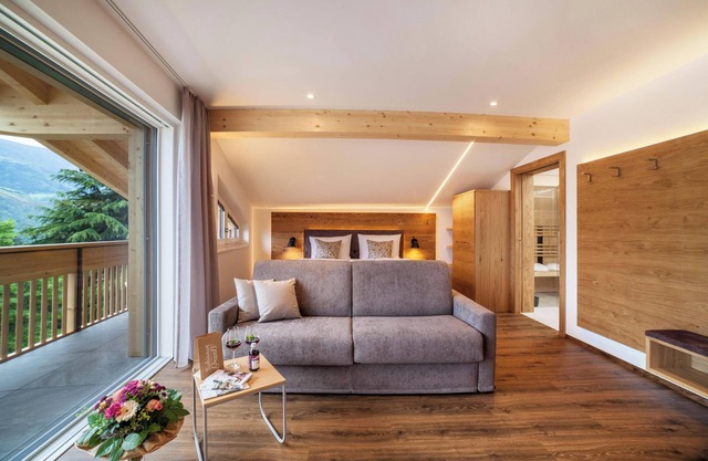 Apartment "Engel Summerfrisch" with Mountain View, A/C, Wi-Fi, Sauna & Terrace