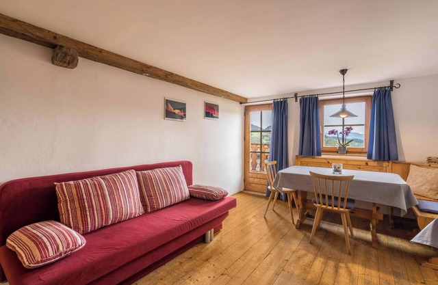 Apartment "Enzian - Nusserhof" near Skiing Area with Mountain Views & Balcony
