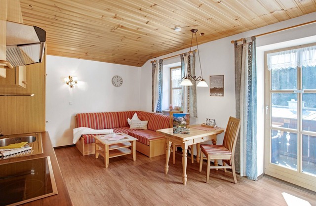 Apartment Enzian with Balcony, Mountain View & Wi-Fi; Parking Available