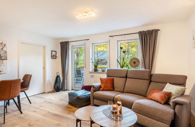 Apartment 'Ferienwohnung Bachlauf Eslohe' with Mountain View, Private Terrace and Wi-Fi