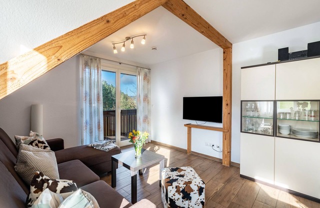 Apartment 'Ferienwohnung Heuboden' with Shared Terrace, Shared Garden and Wi-Fi