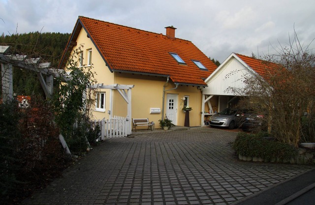 Apartment for 1 to 2 people on the southern slope of the Thuringian Forest