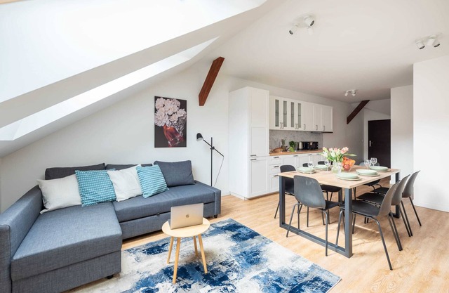 Apartment for family near Nový Smíchov