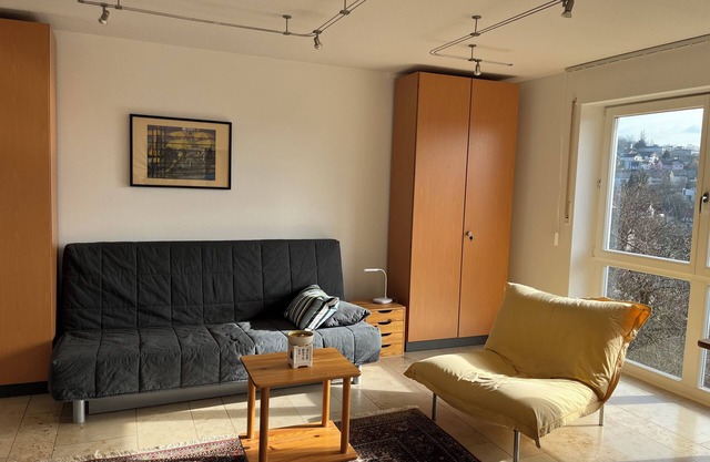 Apartment for two people with a view of the Main valley