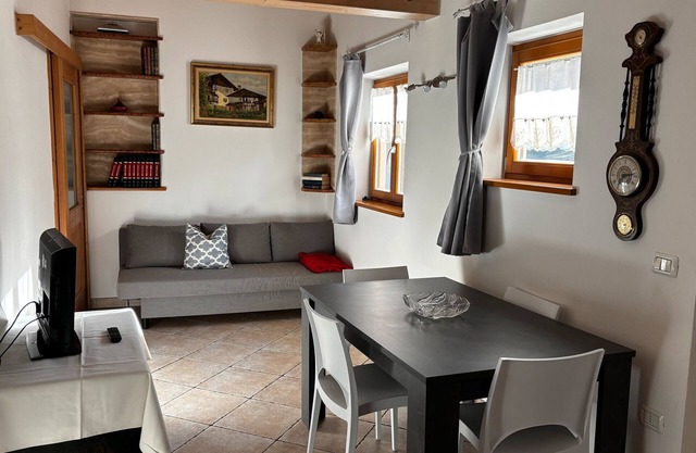 Apartment 'Goldener Schnee Tesero' with Mountain View, Private Terrace and Wi-Fi