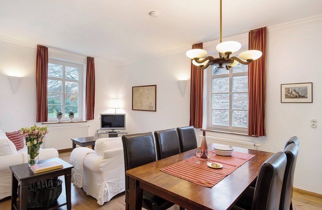 Apartment 'Gut Rattelvitz - Parterre West' with Lake View, Private Terrace and Wi-Fi