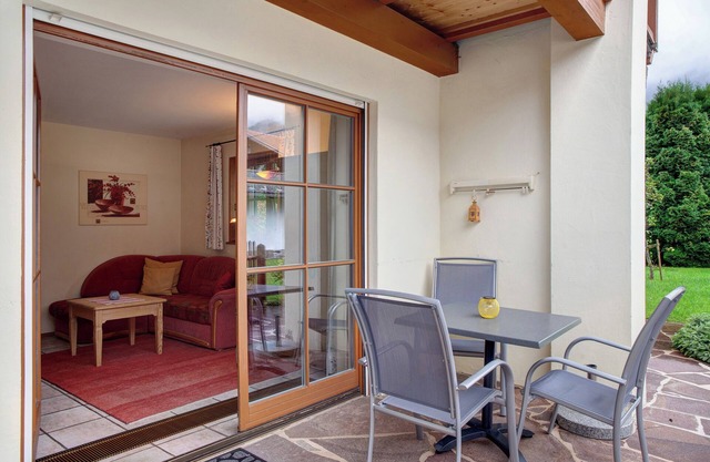 Apartment "Haus Alpenstern - 1" with Mountain View, Private Terrace & Wi-Fi
