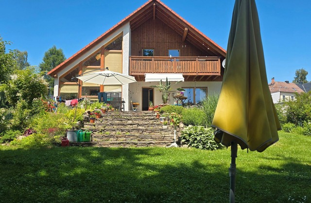 Apartment 'Haus Im Grünen' with Private Garden, Balcony and Wi-Fi