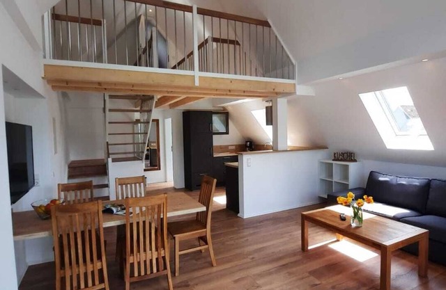 Apartment 'Heuboden' with Shared Garden, Balcony and Wi-Fi
