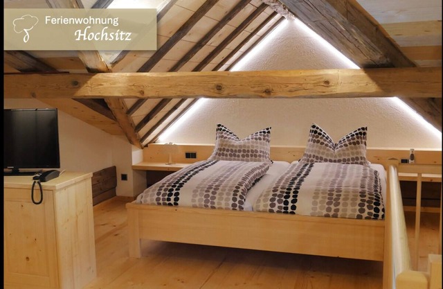 Apartment Hochsitz (35 sqm) for up to 3 people with terrace and private sauna