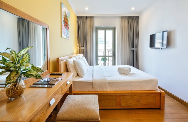 Apartment hotel for arrivals
