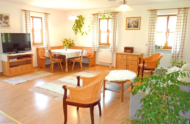 Apartment I separate bedroom and east-facing balcony, 66 sqm