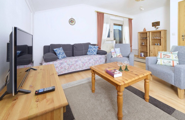 Apartment II in the adjoining house, 55 sqm with separate bedroom, south-facing balcony
