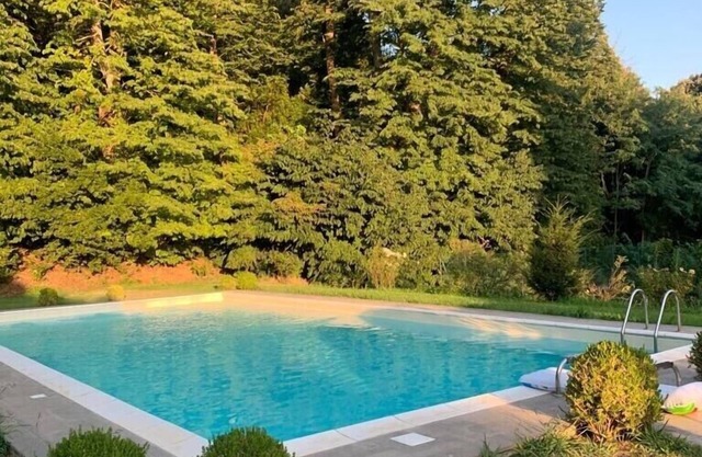 Apartment in a castle, park and pool included.