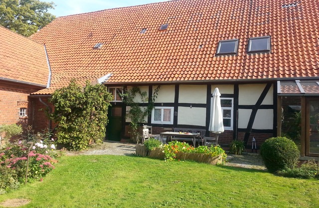 Apartment in a half-timbered house