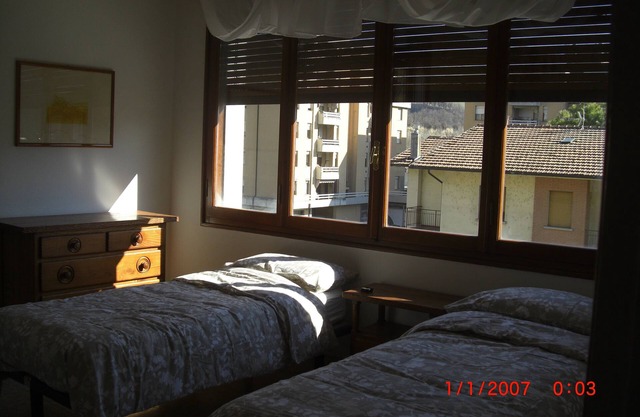 apartment in a small building of 2 floors.