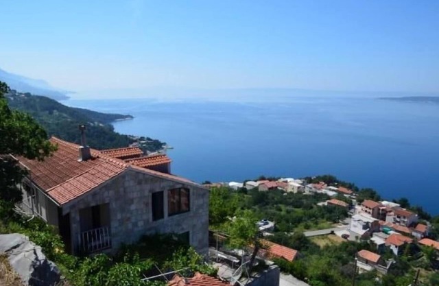 Apartment in Brela with Seaview, Terrace, Air condition, WIFI (3512-1)