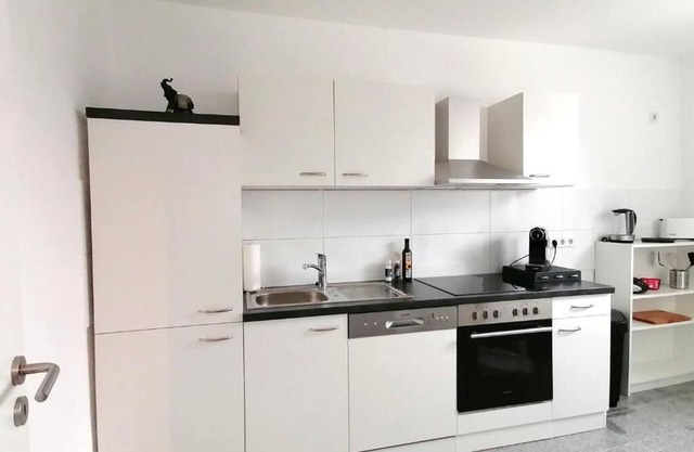 Apartment in central Herne with kitchen, Netflix, Disney Plus, DAZN