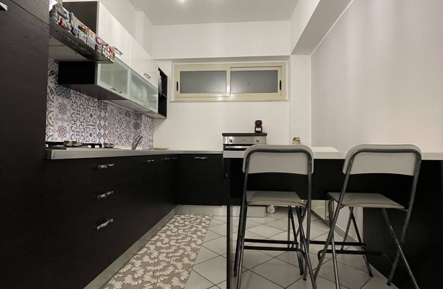 Apartment in complex with playground and supermarket