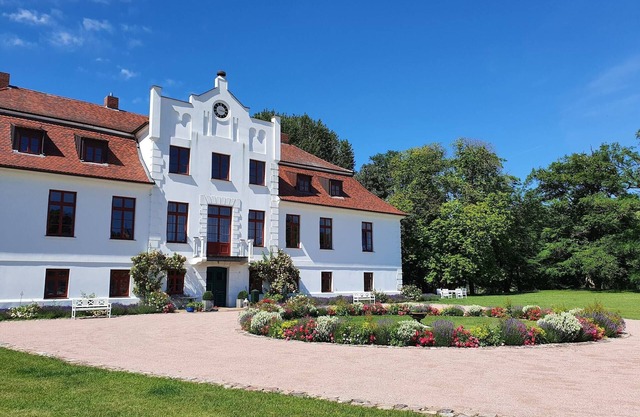 Apartment in Gerdshagen mit Garten